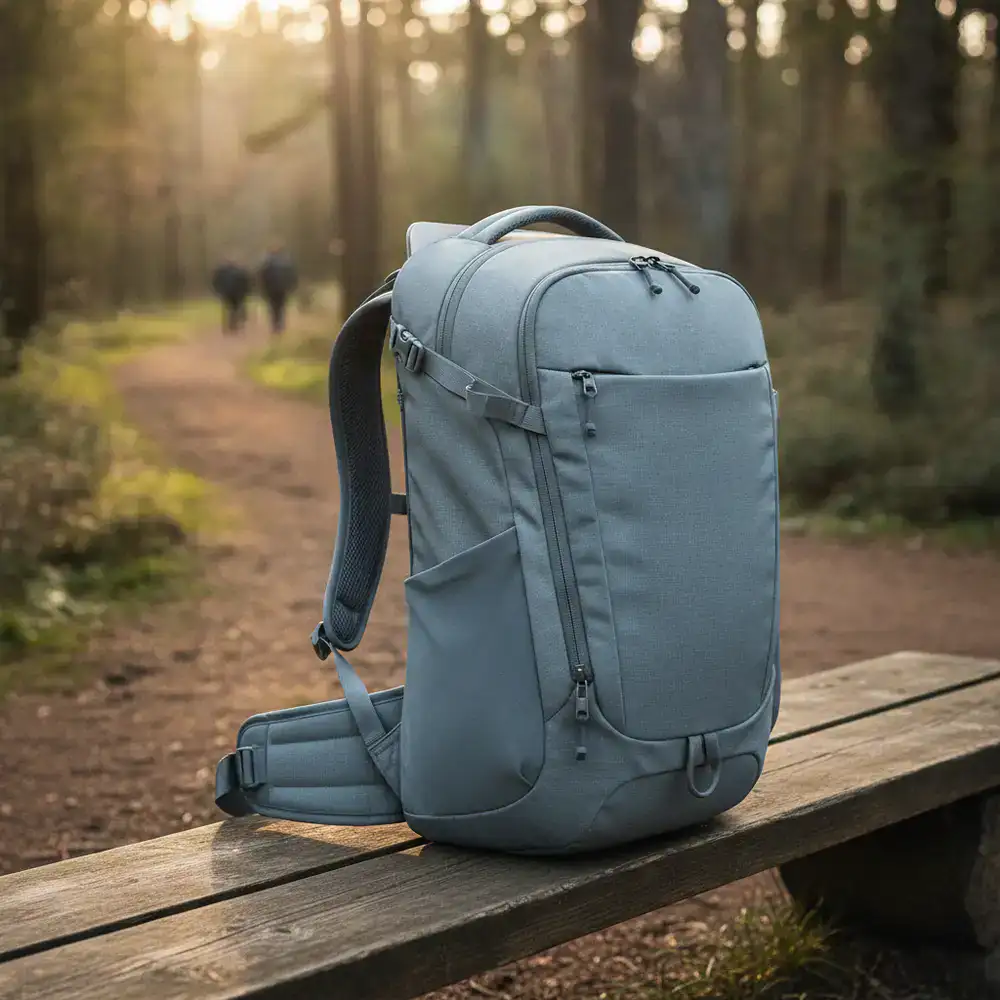 Ergonomic travel backpack